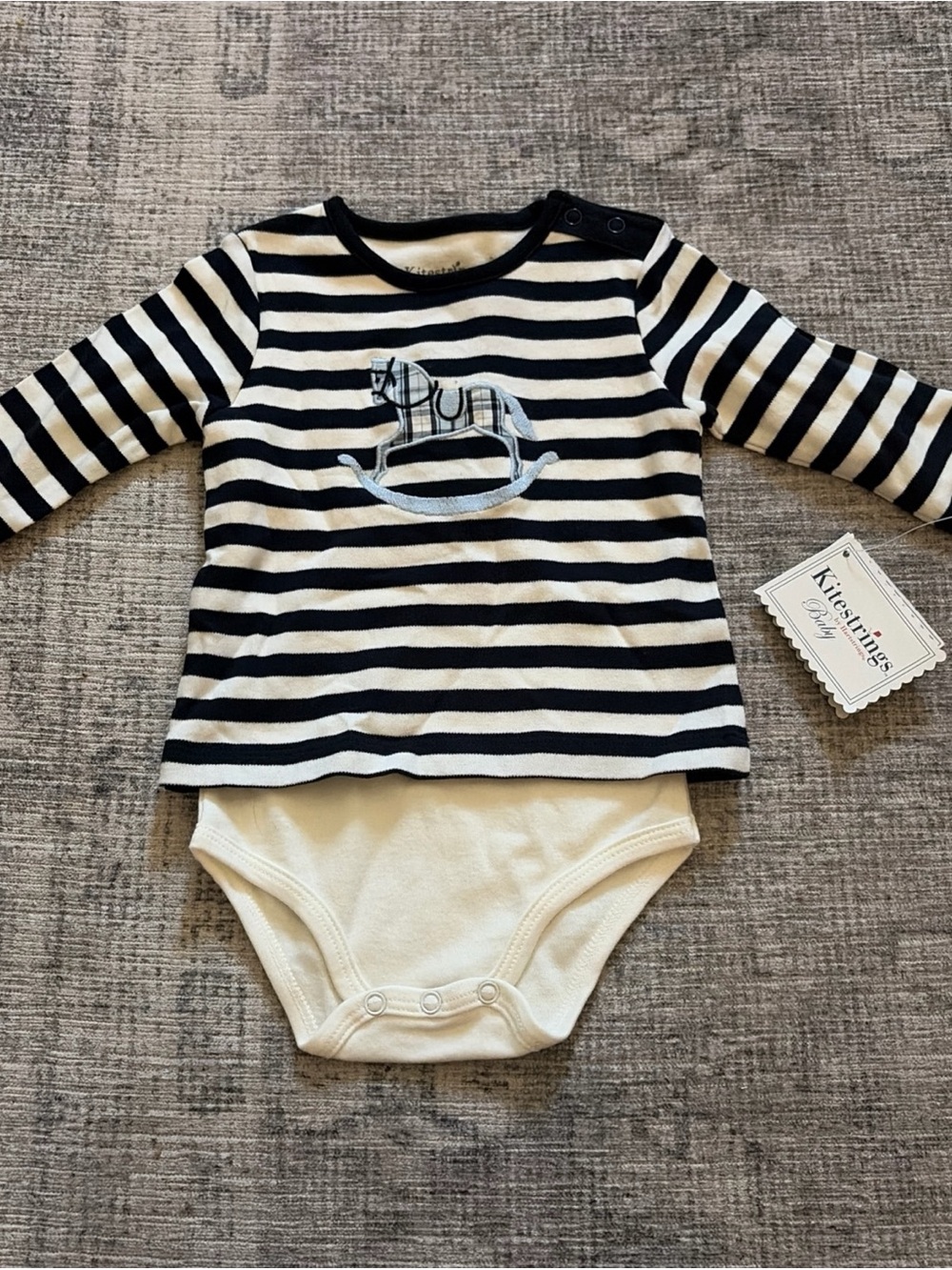NWT!  Kitestrings By Heartstrings Baby 6-9 Month bodysuit
